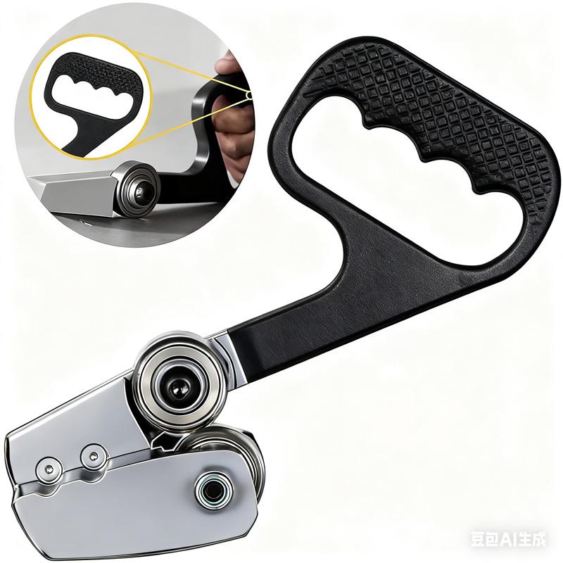 Heavy Duty Sheet Metal Cutter Hand Pull Type Ergonomic Handle Fast Cutting Sharp Blade for Stainless Steel Plate