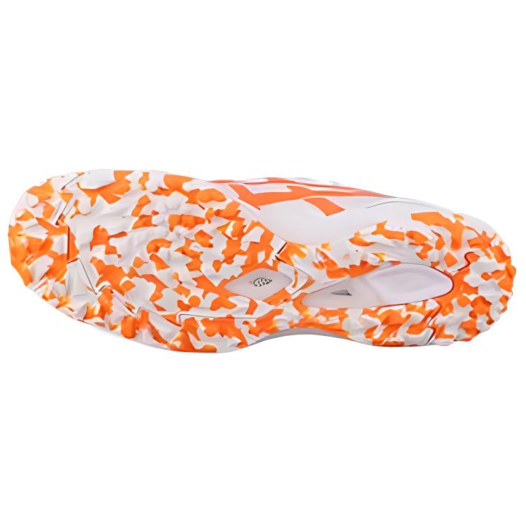Asics C3 Comfortable Wrapping TF (Rubber Studs) Soccer Shoes Men Soccer Shoes White Orange 1113A032109