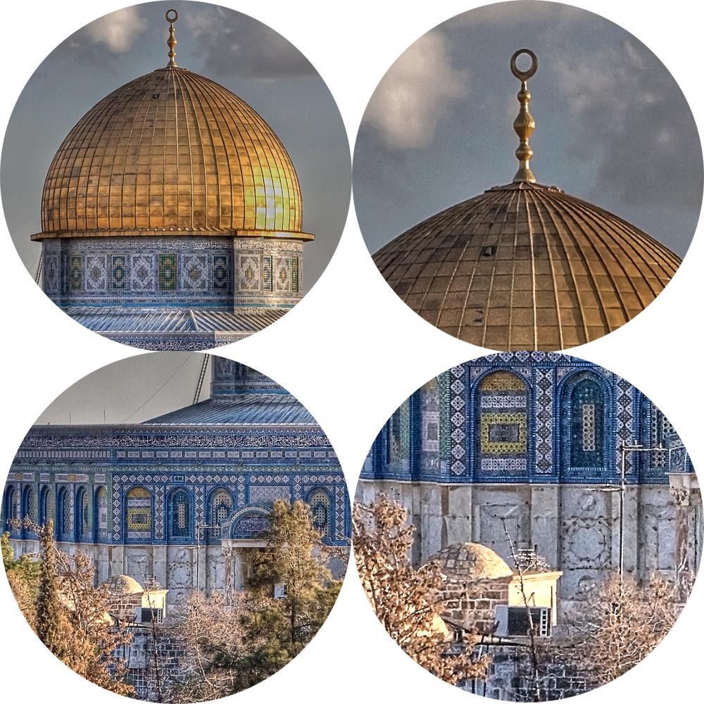 Masjid Al Aqsa of The Rock Cavans Gemälde realistische Moschee Poster und Drucke Wandkunst Bild für Wohnzimmer Home Decor Cuadros