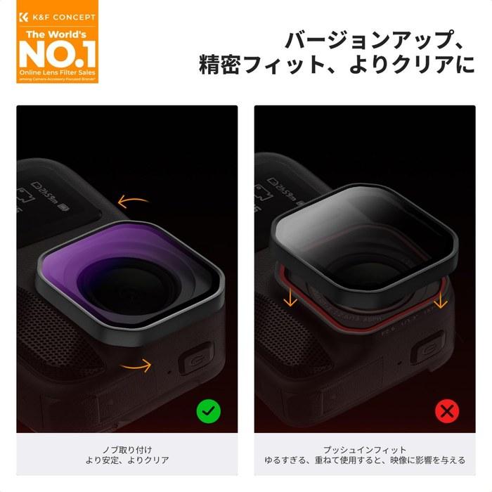 K&F CONCEPT Insta360 Ace Pro 2 Filter Set (PL+ND8+ND16+ND32+ND64+ND128)