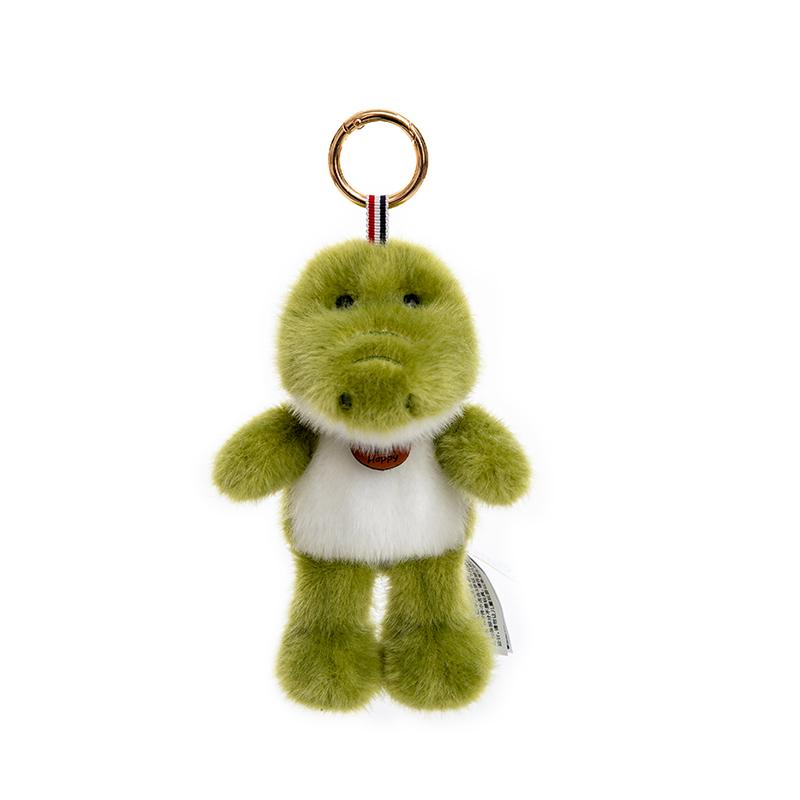 11 Styles Cartoon Animal Plush Pendant Cat Lion Crocodile Donkey Chimpanzee Toys Cute Keychain Pendant Bags Decor Car Interior