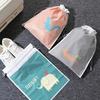 1PC Plastic Storage Drawstring Bag Waterproof Storage Bag Travel Storage Bag Wet Clothes Swimsuit Pouch