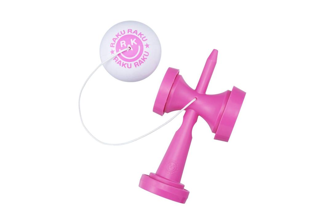 Bandai Easy Kendama Pink x Weiß