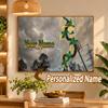 Rayquaza Custom Name Diamond Painting Personalized 5D Full Drill DIY Diamond Art Home Decor