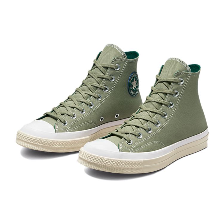 Converse Chuck 70 Chuck Taylor All Star Casual Durable High-Top Canvas Shoes Unisex Sneakers Green A00726C