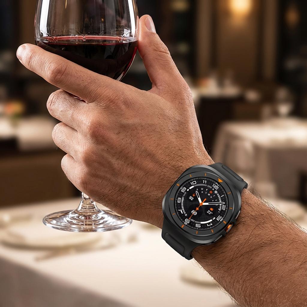 Luxury Metal Case For Samsung Galaxy Ultra Watch Ultra 47mm Cover Screen Protector for Samsung Galaxy Ultra 2025 47MM