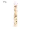 1/2/3PCS 30CM Acrylic Transparent Folding Ruler Simple Drawing Ruler Measuring Rulers For Students Office School Stationery