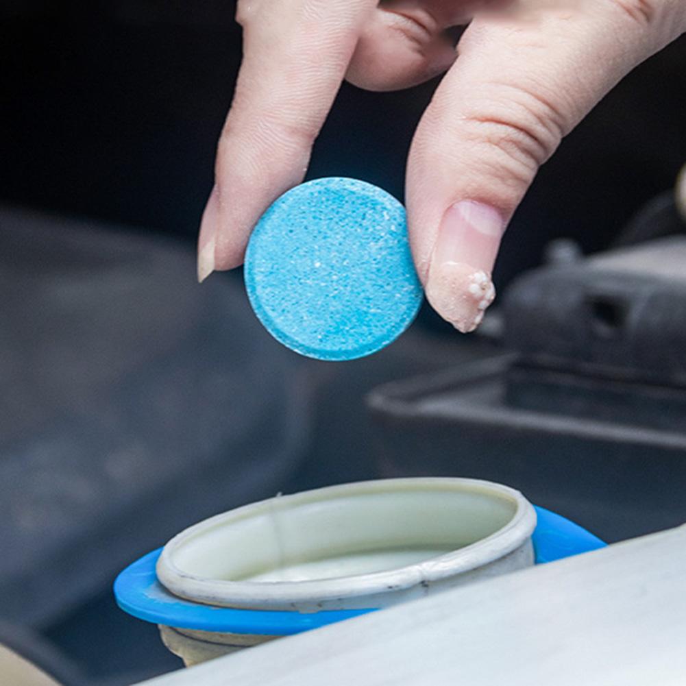 15pcs Car Effervescent Washer Tablet Auto Window Cleaning Car Solid Wiper Fine Washer Windscreen Glass Cleaner