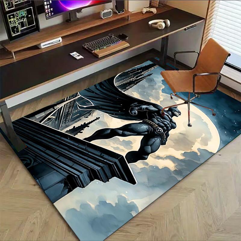 1pc Batman full moon Carpet, for Home & Office Decor, Desk Chair Carpet, Festive GiftL1450