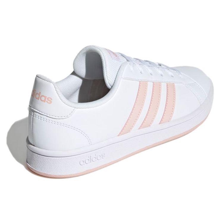 Adidas Grand Court Base White Vapour Pink Women Sneakers Cloud-White GV7163
