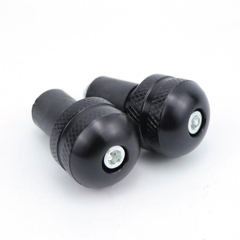 CNC Motorcycle Grips Handle Bar Ends Plugs Anti-fall  Aluminum Alloy Motor Parts and Accessories