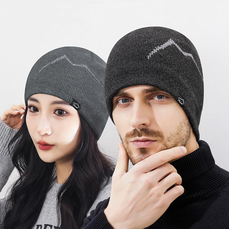 NORTHWOOD Winter Beanies Hat with Anti Cold and Warm Insulation Men and Women with Velvet Ear Protection Knitted Hat