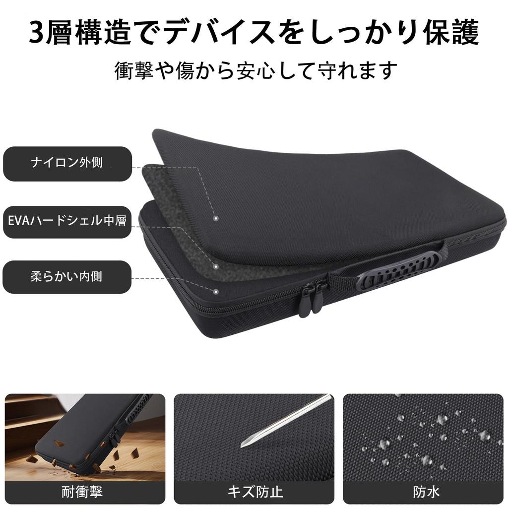 (Case Only) Akai Professional MPK Mini IV MIDI Keyboard Controller MPKMINI4B Storage Case, Black - co2CREA