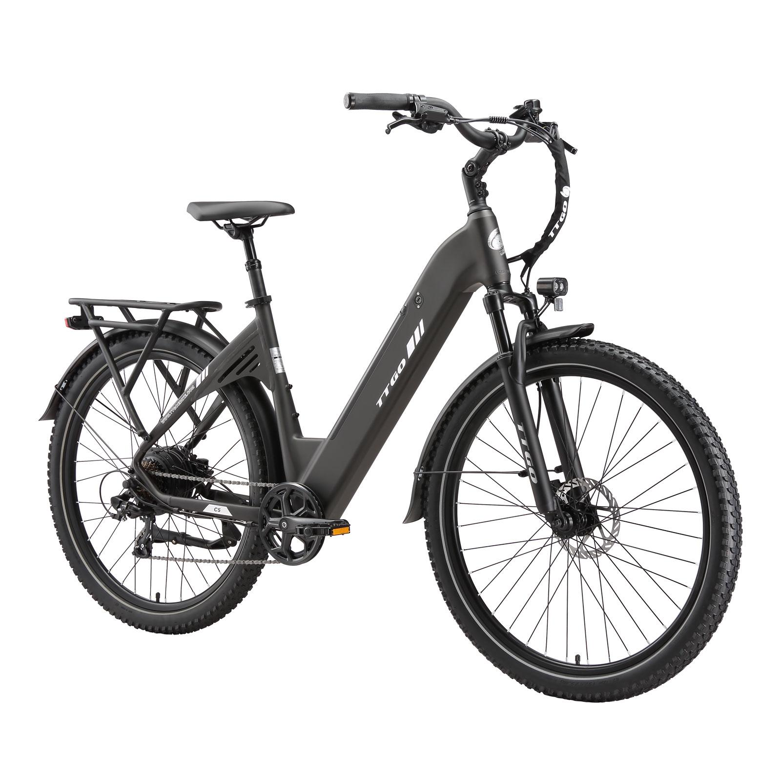 TTGO C5 City Commuter E-Bike, 648Wh abnehmbarer Akku, 27,5  CST Reifen