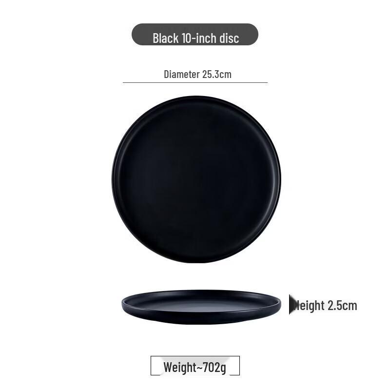 Nordic Ceramic Dinner & Pizza Plate