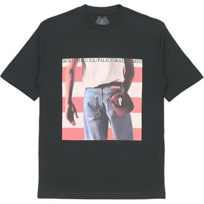 Palace Born To Bun T-Shirt Black Unisex Tops P20TS068