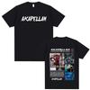 Rapper Akapellah Album Tour 2025 Graphic Tshirts for Unisex Vintage Trending Pop Music T Shirts Unisex Summer Comfort Tshirt Tops