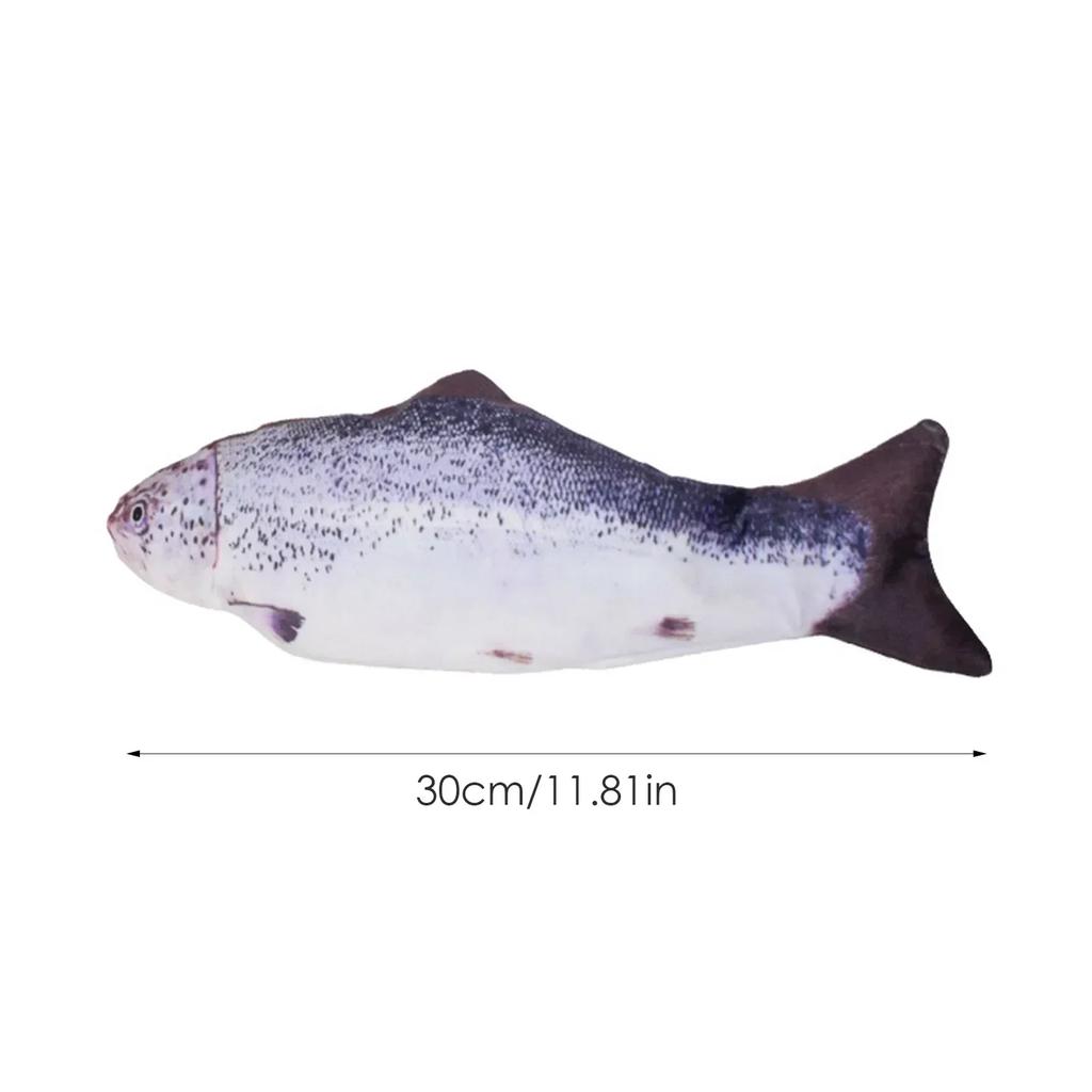 Cat Toy Fish Usb Charger Fish Interactive Electronics Realistic Pet Cat Chew and Bite Toy Pet Supplies Cats & Dogs Products Home