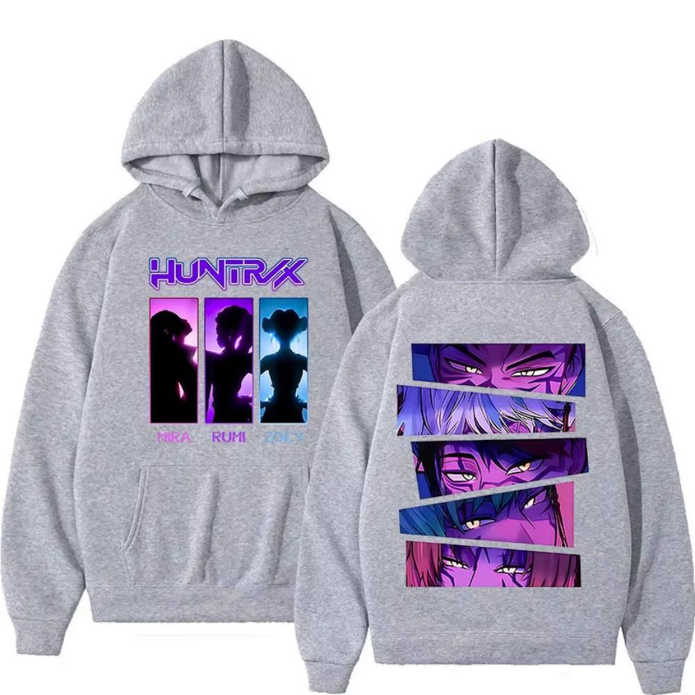 Demon Hunters Hoody 2025 K-pop Film Aesthetic Clothing Graphic Sweatshirt Men Women Fashion High Quality Cotton Hoody Streetwear