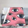 Eye Pattern Blanket Quality Warm Soft  Throw Blanket Spring Boy Girl Couch Bed Print Bedspread