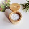Scatola per Condimenti in Bambù Barattoli per Sale e Spezie Barattolo per Pepe Rotante Magnetico con Coperchio Porta Zucchero Coperchio Funzione Multi Ciotole