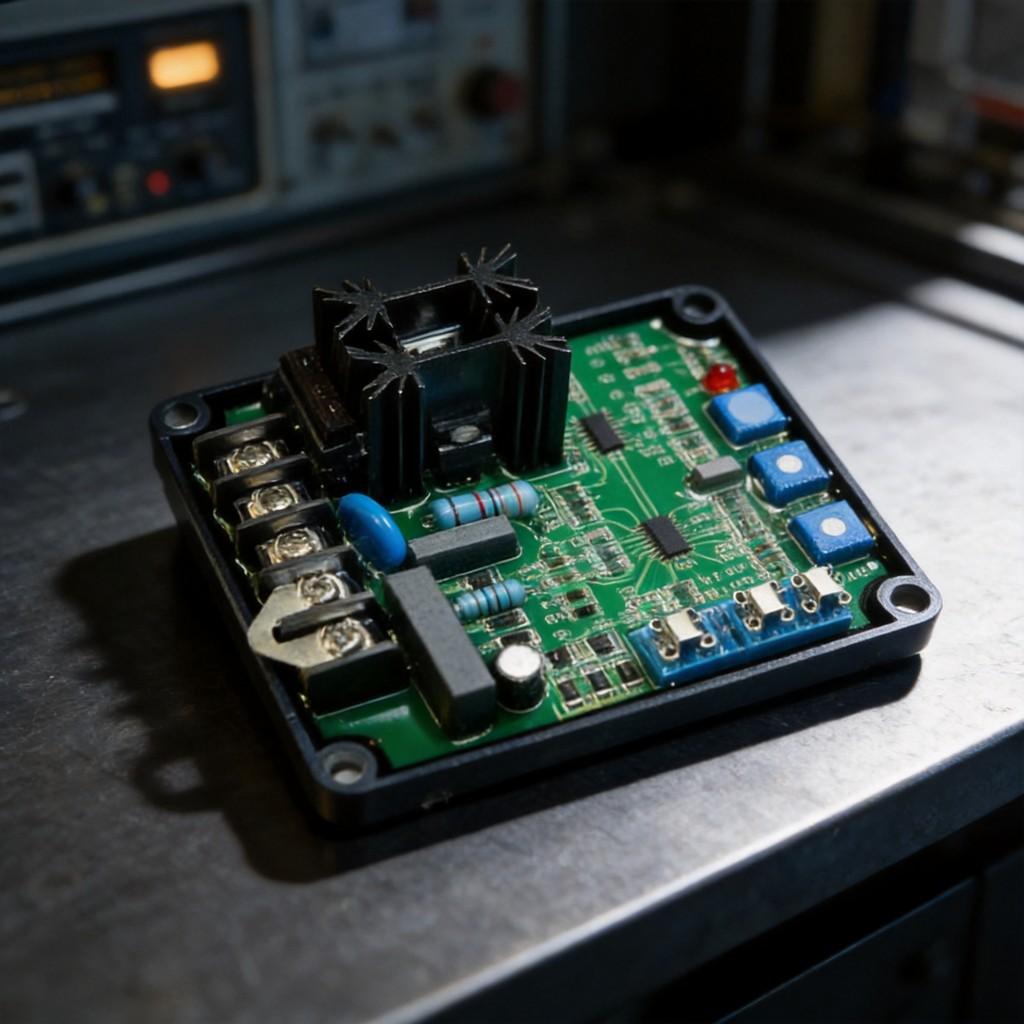 Diesel Generator Gavr 8a Voltage Regulator With Automatic Voltage Control For Backup Power System