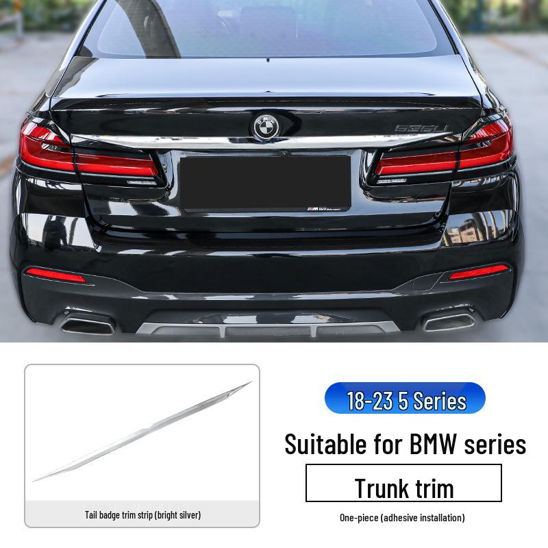 

Tailgate Trim Strip for 18-23 BMW 5 Series 525/530LI Rear Bumper Decoration