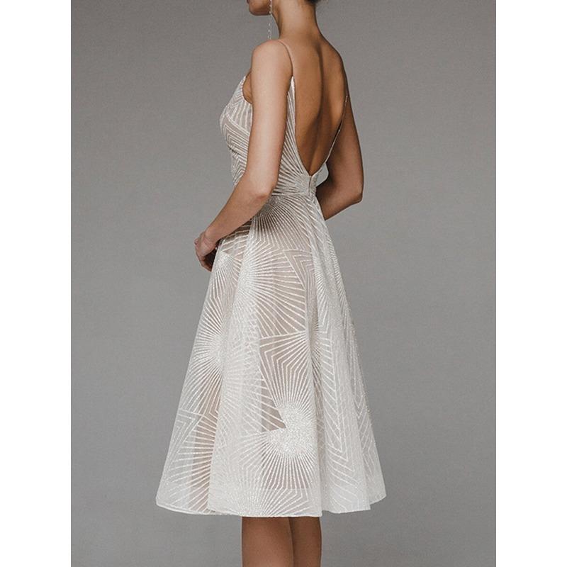 Summer Women's Halter Dress Long Sexy Embroidered Sleeveless Dresses Evening Gowns