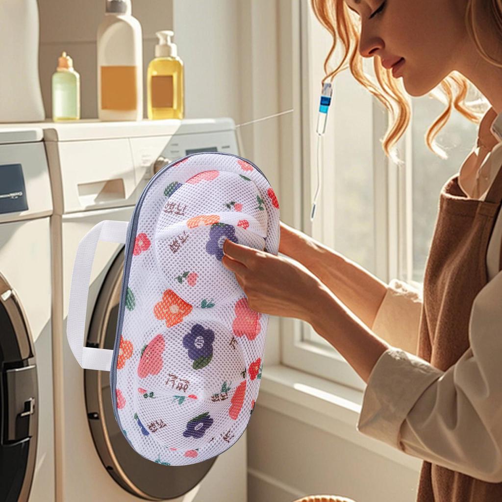 Bra Washing Bags Mesh Washing Machine Washing Bag For Bra Ergonomic Design Underwear Washer Protector With Zipper For Apartment
