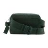 Burberry Dark Green Check Nylon Crossbody Bag With Adjustable Strap For Daily Use