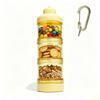 Protein Powder Dispenser Box With And Box For Food Storage Food - Grade Pc, Suitable For Gym Exercise Transparent