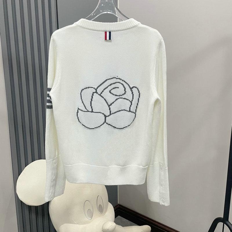 

THOM BRASSY Конфиденциальная накладная 9525 Кардиган с цветочным вырезом Available