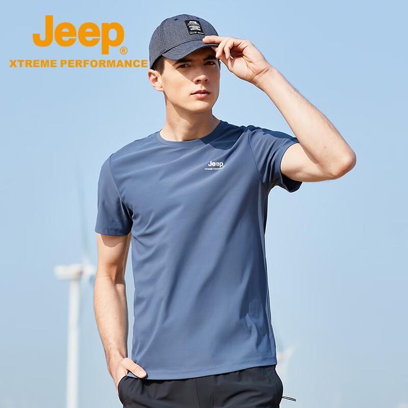 JEEP Men s Quick Dry Short Sleeve T-Shirt 2XL