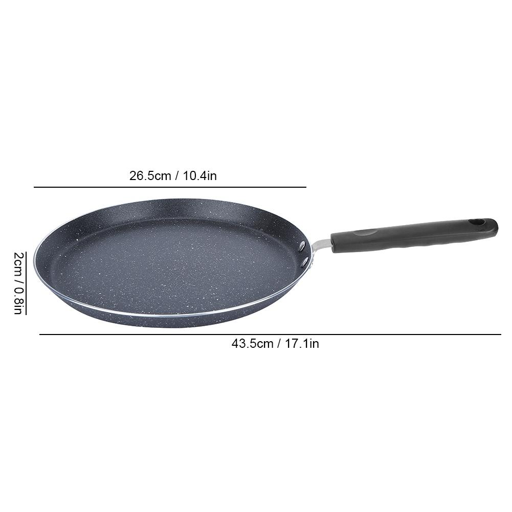 Non‑Stick Frying Pan Radiant‑Cooker Induction Cooker Cooking Tool for Breakfast Pancake Egg Pizza(6in Small Size )