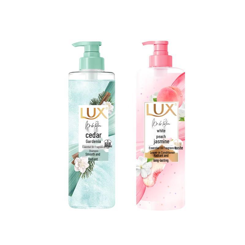 LUX Peach Jasmine & Cedar Gardenia Hair Care Set
