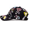 Letter Printing Graffiti Hip Hop Baseball Cap Fashion Outdoor Couple Universal Wild Sun Hat Sports Casual Caps Dad Hats