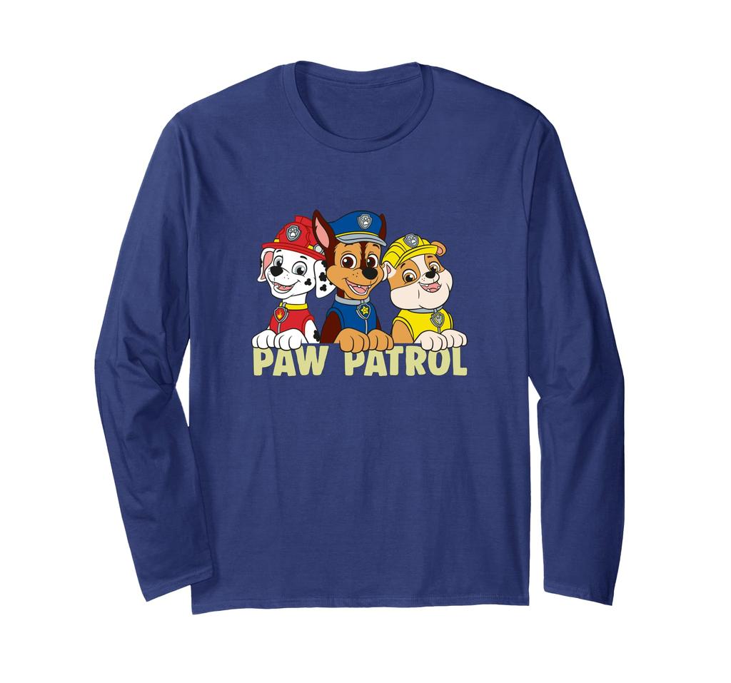 Paw Patrol Bright Pals Lined Up With Smiles Long Sleeve T-Shirt