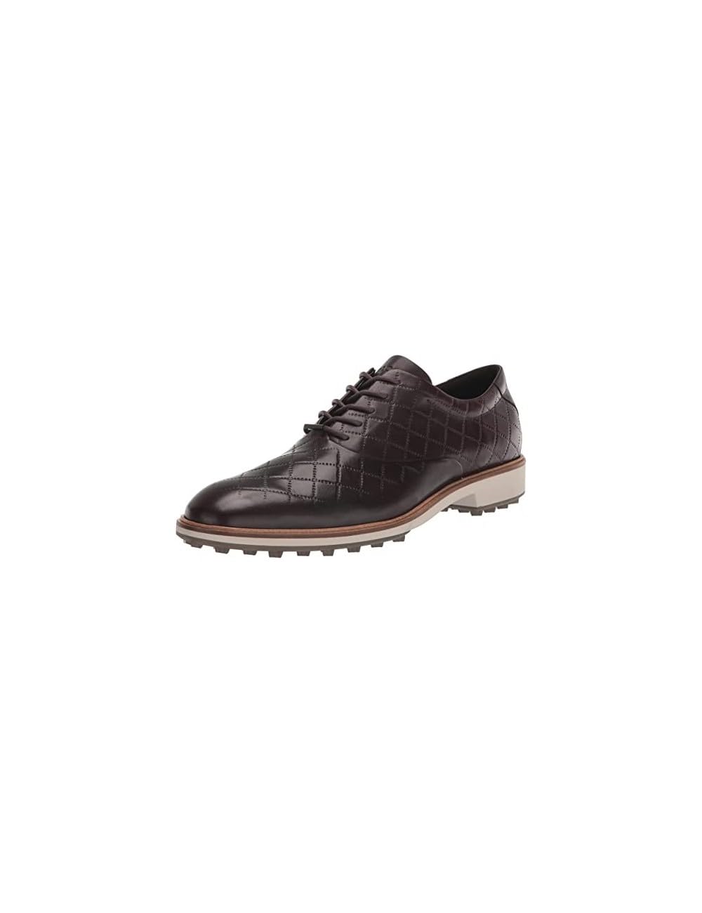 

ECCO Men s Classic Hybrid Hydromax Waterproof Golf Shoe, Mocha, 8-8.5