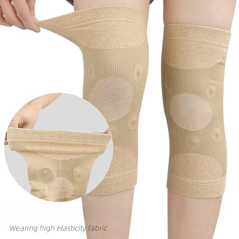 Warm Leggings for All Seasons Magnet Knee Pads Knee Protective Sports Protective Gear Knitted Warm Magnet Knee Pads