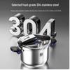 KOBACH 304 Stainless Steel Explosion-Proof Pressure Cooker