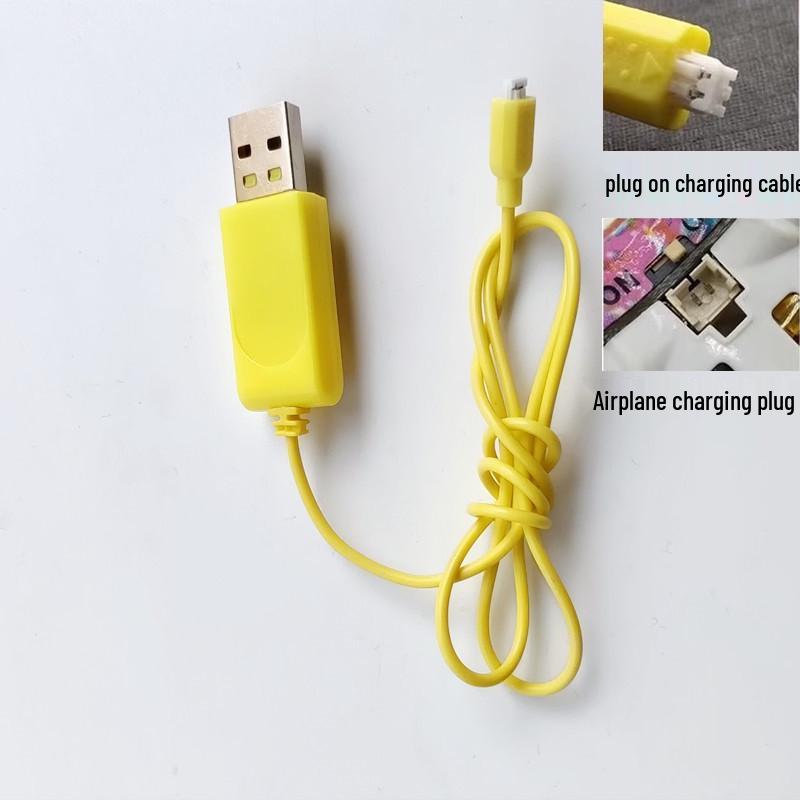 Compact USB Charger Cable for 3.7V Remote Control Helicopter Drone