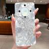 For Honor X50 5G Case Luxury Flower Painted Cover Clear Soft Silicone Phone Case For Honor X 40 50 X40 X50 5G Back Covers Bumper