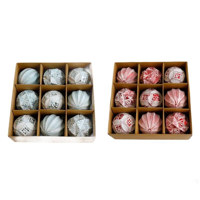 Antique Finish Tree Decorations 8cm Antique Christmas Decoration Elegant Holiday Decorations Festive Celebrations