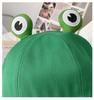 Frog Bucket Hat for Women Cute 3D Big Eyes Frog Sun-Shade Travel Novelty Fisherman Cap Foldable Daily Commute Kawaii Basin Hat