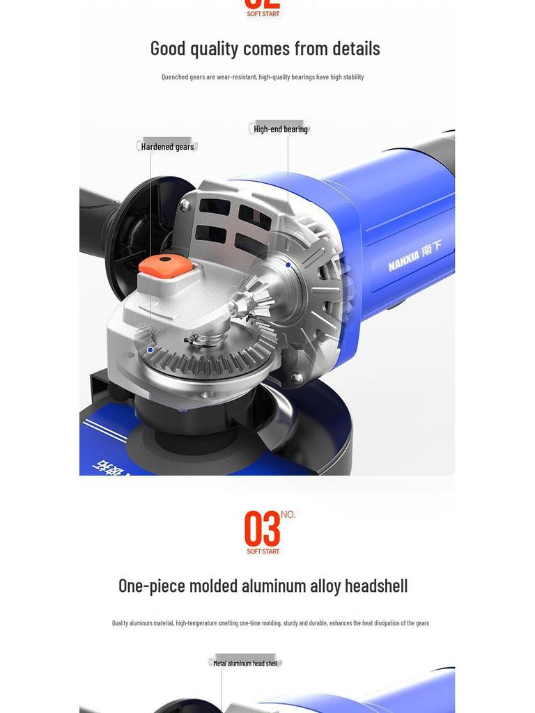 Compact Multifunctional Angle Grinder & Polisher