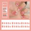 Chasing Light Cat's Eye Crystal Nails: Handmade, Detachable, Flash Diamond Design for Trendy, Stylish Looks.