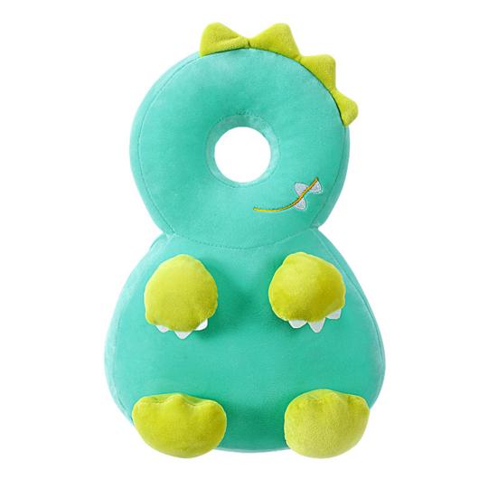 

Подушка для защиты головы ребенка, рюкзак, регулируемый ремешок, дышащая подкладка, легкая противоударная подушка для малыша, учащегося ходить зелёный