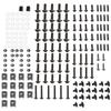 Bruce & Shark 198 Piece Set Cowl Bolts for Motorcycle Exterior Parts Universal Stainless
