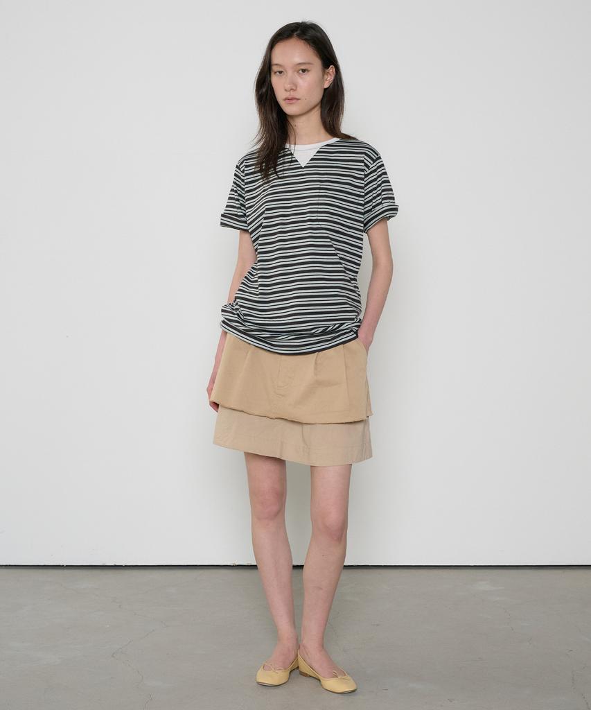 Jeonggamseutyudio Layered Cotton Skirt_3 Color