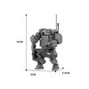 Gobricks MOC Golem Hardsuit Mk2 Robot Mechanical Model Building Block Set Educational Toys For Kids Birthday Collect Gif